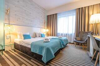 Отель NoBo Hotel - business Лодзь Двухместный номер Делюкс с 1 кроватью или 2 отдельными кроватями-2