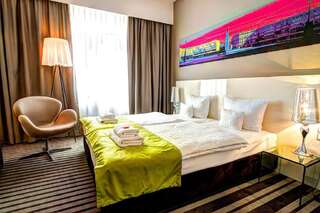 Отель NoBo Hotel - business Лодзь Стандартный двухместный номер с 1 кроватью или 2 отдельными кроватями-9
